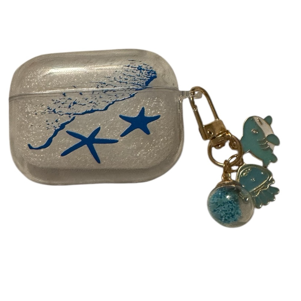 AirPod Star Fish Case w/ Sea Life Charm